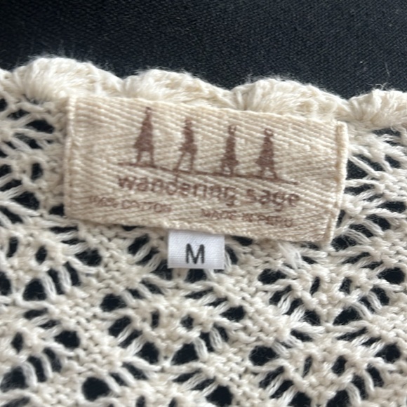 Wandering sage cream maxi dress 2 piece set. - Picture 7 of 7